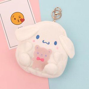 Cinnamonroll Plush Keychain Mini Bag